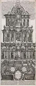 Declaration Prints: Broadsheet in Commemoration of the 200th Anniversary of the Augsburg Confession of 153