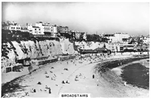 Beach Hut Prints: Broadstairs, Kent, 1937