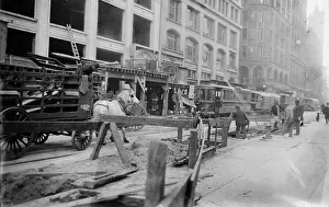 Roadworks Prints: Broadway, between c1915 and c1920. Creator: Bain News Service