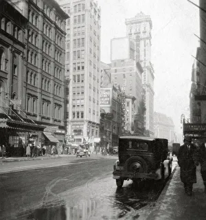 Holmes Prints: Broadway and the Times Building