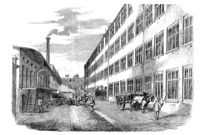 Broadwood's Pianoforte Manufactory, Horseferry-road, Westminster, 1858. Creator: Unknown