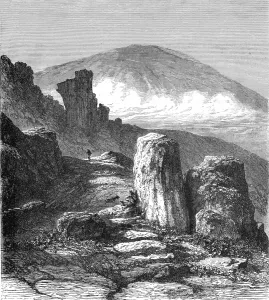 Germany Europe Prints: The Brocken; From Alsace to the Hartz, 1875. Creator: Unknown