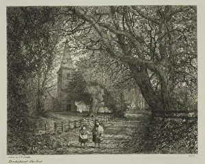 Shady Prints: Brockenhurst, New Forest, 1878. Creator: GR Smith