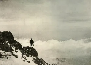 Brocklehurst Looking Down From... Mount Erebus, 1908, (1909)
