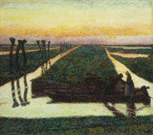 Daybreak Prints: Broek in Waterland, 1889. Creator: Jan Toorop