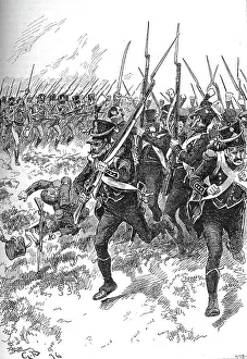 Battles Of The Nineteenth Century Gallery: They Broke and Fled in the Direction of Maida, 1902. Artist: Gordon Frederick Browne