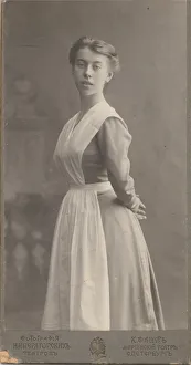 Portraitb W Prints: Bronislava Nijinska Artist: Anonymous