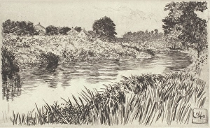 Backer Prints: On the Bronx, 1900. Creator: Otto Henry Bacher