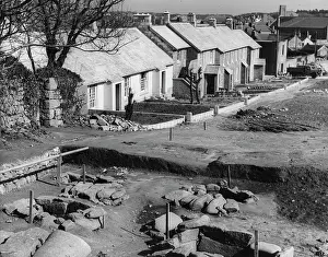 Hugh Town Prints: Bronze Age burial cists, Isles of Scilly, c1955. Creator: Arthur Charles Kirby Ware