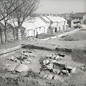 Hugh Town Prints: Bronze Age burial site, St Mary's