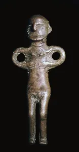 Human Likeness Prints: Bronze-age figure from Denmark, 9th century BC