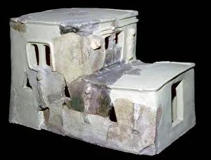 Bronze Age Syrian model of a house