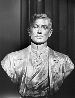 Charles Stewart Prints: Bronze bust of Charles Rolls