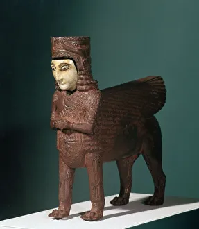 Half Man Prints: Bronze fantastic creature from Urartu, 9th century BC
