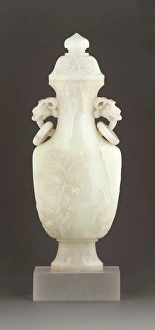 Intricately Prints: Bronze-form vase, date unknown. Creator: Unknown