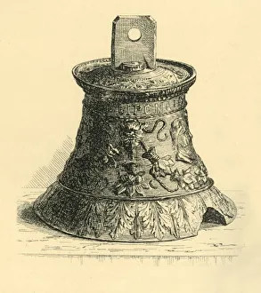 Domestic Service Prints: Bronze hand bell, c1530-c1570, (1881). Creator: W E Mackaness