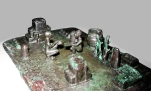 Bronze model of a cult place for ceremony of the rising of the sun, c1150 BC