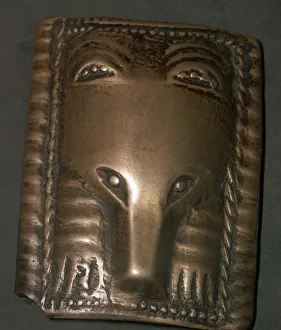 Bronze plaque of a bear from the Perm region of Siberia, 8th century Bronze plaque of a bear from the Perm region of Siberia, 8th century