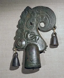 Scythian Prints: Bronze Scythian pole-top in the early style with later developments