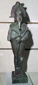 Osiris Gallery: Bronze statuette of Osiris