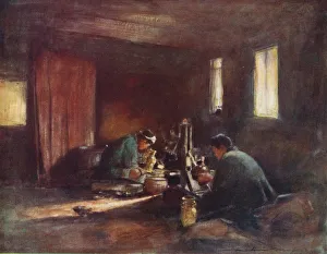 A Record In Colour Prints: Bronze-Workers, c1887, (1901). Artist: Mortimer L Menpes