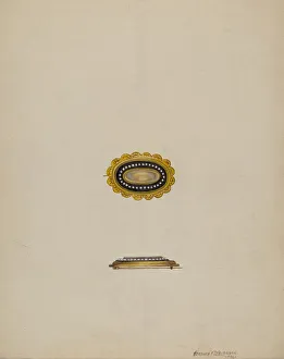 Brooch, 1936. Creator: Florence Stevenson