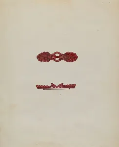 Brooch, c. 1936. Creator: Florence Stevenson