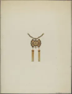 Brooch, c. 1937. Creator: Madeline Arnold