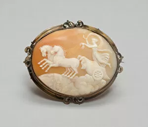 Charioteer Gallery: Brooch, Glasgow, Mid 19th century. Creator: Unknown