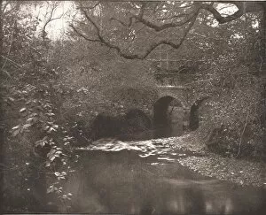Brook Collection: Brook and bridge in the New Forest, Hampshire, 1894. Creator: Unknown