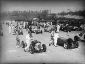 Start Prints: The Brooklands Trophy Race, 1937