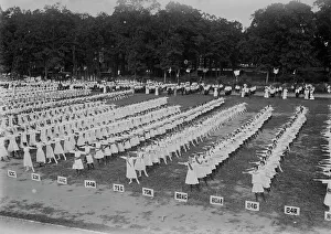 Synchronised Prints: Brooklyn Children's Field Day, between c1910 and c1915. Creator: Bain News Service