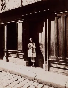 Prostitution Prints: Brothel, Petite Place, Versailles, 1921. Creator: Eugene Atget