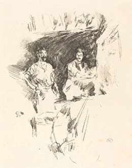 Workshop Gallery: The Brothers, 1895 / 1896. Creator: James Abbott McNeill Whistler