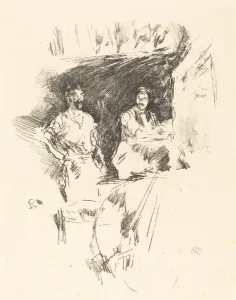 The Brothers, 1895 / 1896. Creator: James Abbott McNeill Whistler