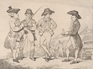 Brothers of the Whip, November 27, 1781., November 27, 1781. Creator: Thomas Rowlandson Brothers of the Whip, November 27, 1781., November 27, 1781. Creator: Thomas Rowlandson
