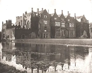 Sir George Gilbert Scott Prints: Broughton Castle, Banbury, Oxfordshire, 1894. Creator: Unknown