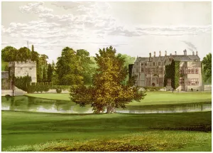 Parkland Prints: Broughton Castle, Oxfordshire, home of Lord Saye and Sele, c1880