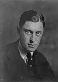 Side Parting Prints: Brown, F.R. Mr. portrait photograph, 1916 Dec. 19. Creator: Arnold Genthe