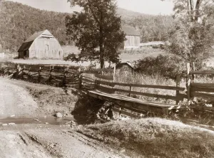 Lantern Slides 1930 1940 Gmgpc Prints: Brown's Cove, Garth Road, Albemarle County