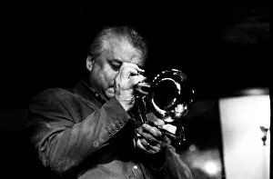 Bruce Prints: Bruce Adams, Watermill Jazz Club, Dorking, Surrey, January 2001. Artist: Brian O Connor