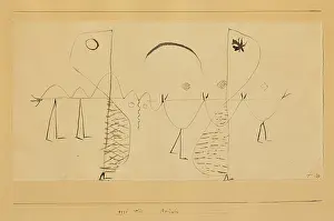 Blue Rider Prints: Bruder (Brothers), 1931. Creator: Klee, Paul (1879-1940)