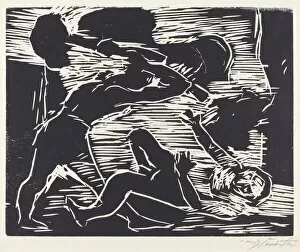 Killer Gallery: Brudermord (Cain and Abel), 1919. Creator: Lovis Corinth