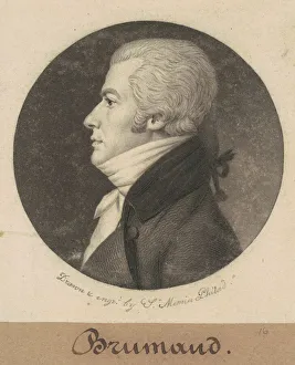Charles B J Fevret Prints: Brumaud, 1800. Creator: Charles Balthazar Julien Fevret de Saint-Memin