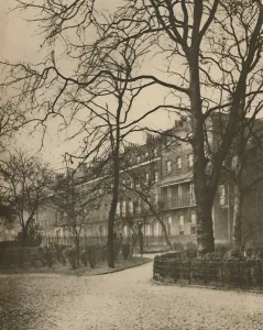 Brunswick Square: Part of Bloomsburys Boarding-House Land, c1935. Creator: Joel Brunswick Square: Part of Bloomsburys Boarding-House Land, c1935. Creator: Joel