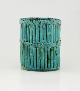 Ming Dynasty Prints: Brush holder, about 1368. Creator: Unknown