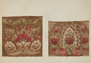 Stitching Prints: Brussels Carpet Bag, c. 1937. Creator: Jules Lefevere