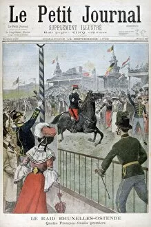 Brussels to Ostend horse race, 1902