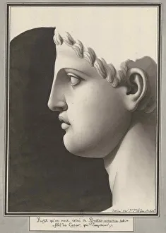 Brutus assassin en fils de Cesar. Creator: Lequeu, Jean-Jacques (1757-1826)