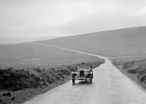 Cope Prints: BSA 3 wheeler of EF Cope, winner of a premier award at the MCC Torquay Rally, July 1937